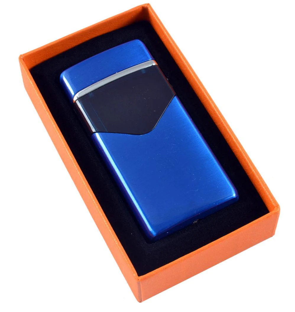 Зажигалка электроимпульсная Aura в подарочной коробке USB Blue (32162096)
