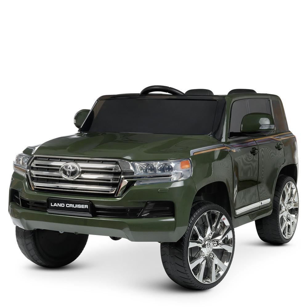 Детский электромобиль Bambi джип Toyota Land Cruiser JJ2022EBLR Хаки Детский электромобиль Bambi джип Toyota Land Cruiser JJ2022EBLR Хаки