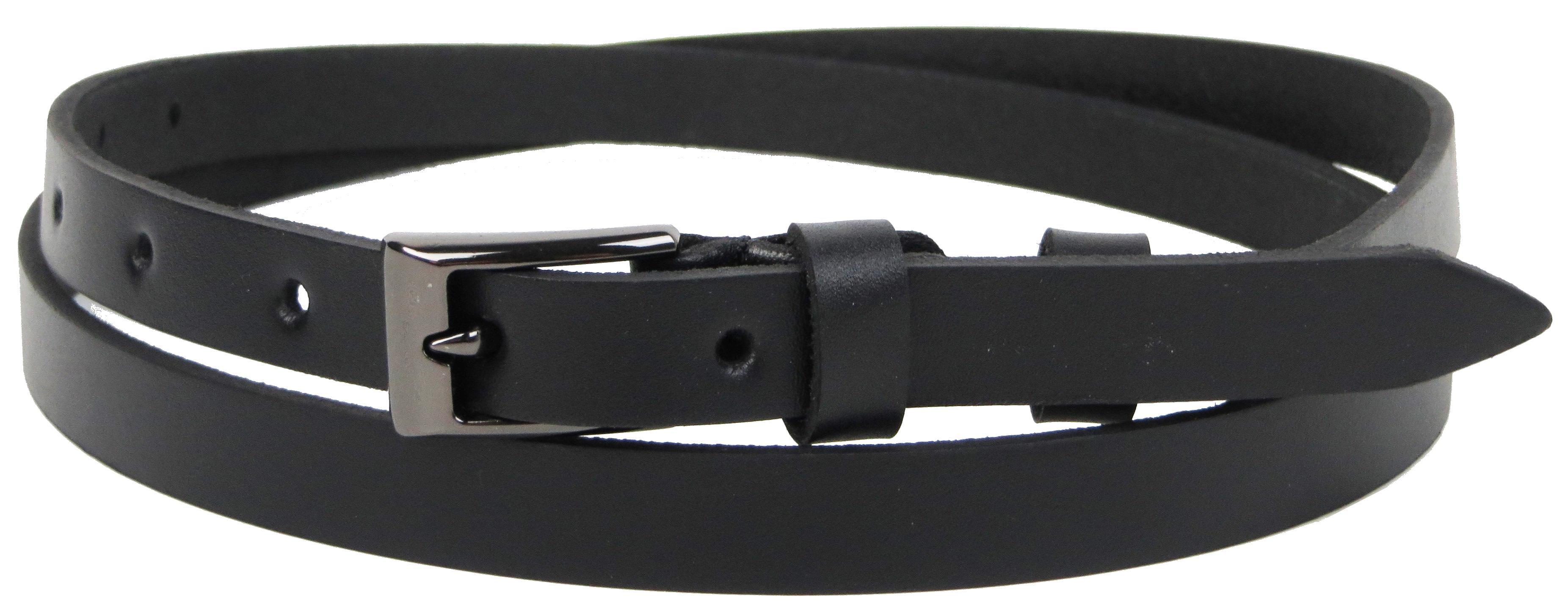 Ремінь жіночий Skipper 1,5 см Чорний (1483-15)