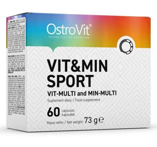 Витаминно-минеральный комплекс для спорта OstroVit Vit&Min Sport 60 Caps - фото 1