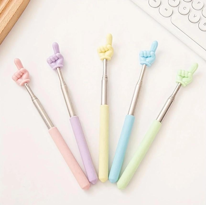 Указка-палец телескопическая Пикми с рукой 21-68 см Фиолетовый (1000-ZB-848F) - фото 3 Указка-палец телескопическая Пикми с рукой 21-68 см Фиолетовый (1000-ZB-848F) - фото 3