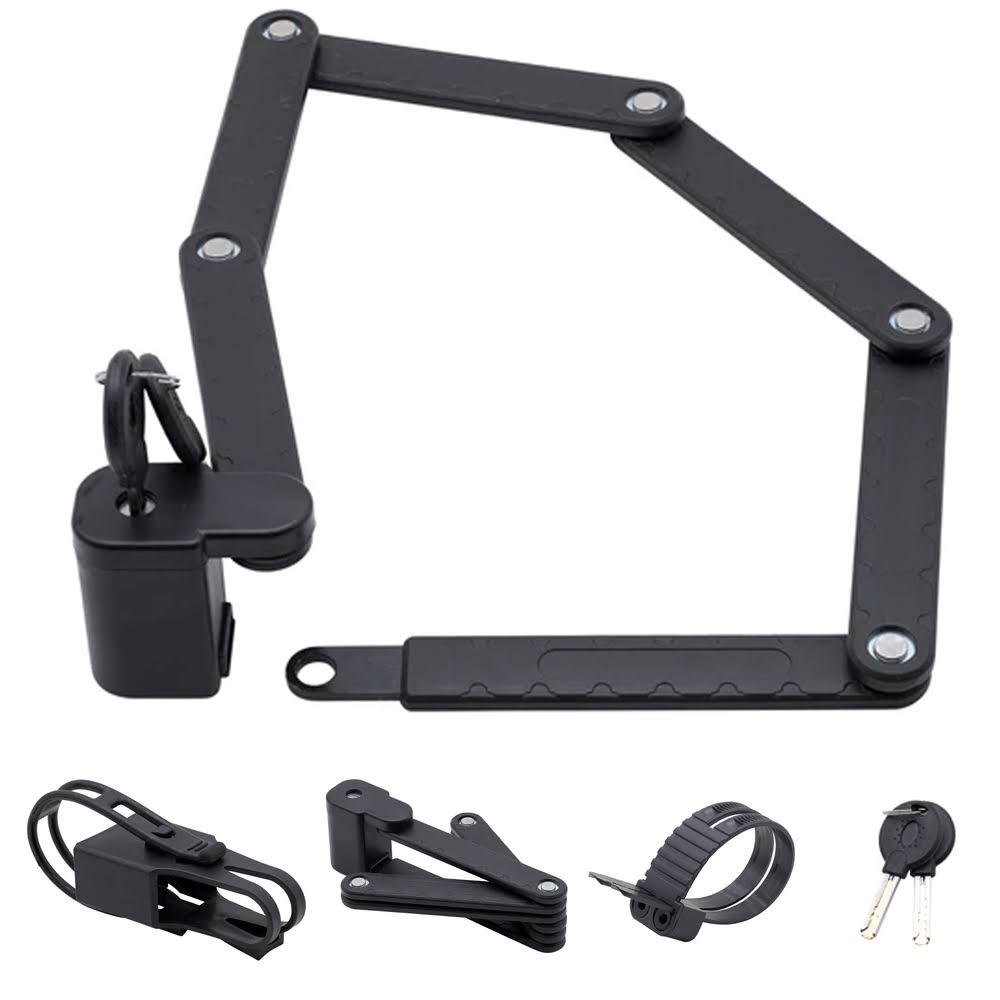 Велозамок секционный ключ 70 см Черный (7-27-234564917) Велозамок секционный ключ 70 см Черный (7-27-234564917)