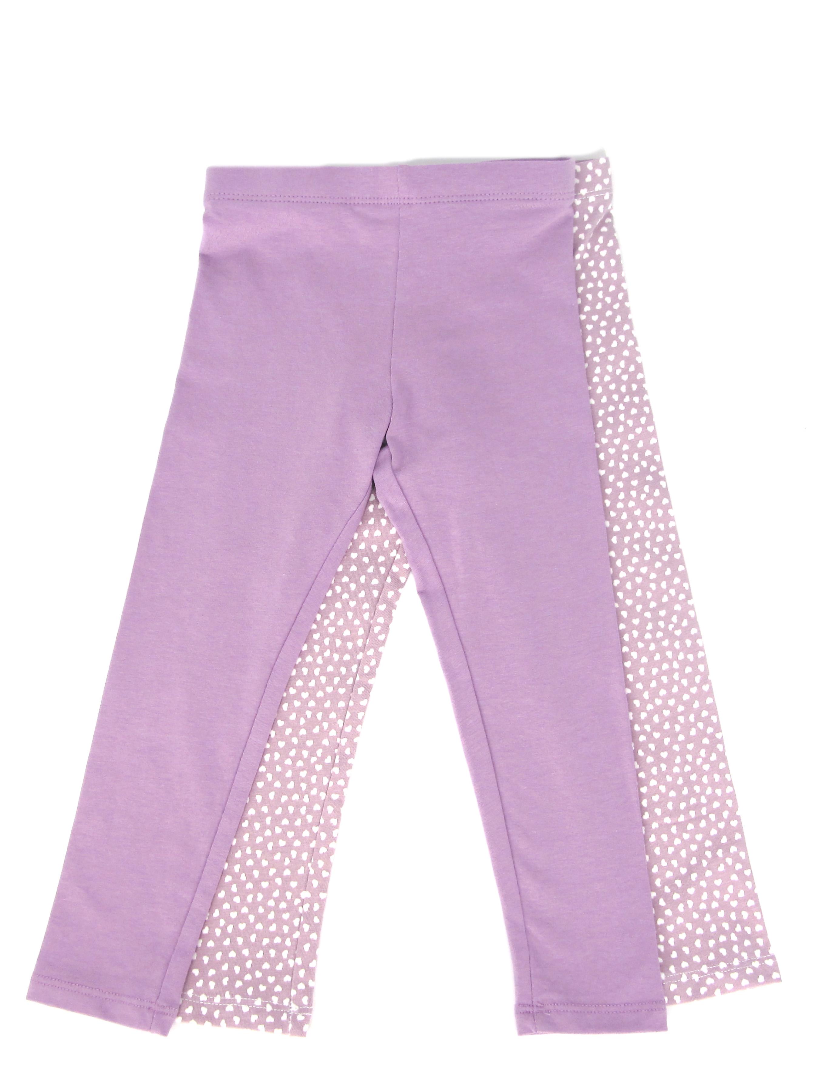 Легінси H&M 2 шт. 92 см Бузково-білий (A80175052802)