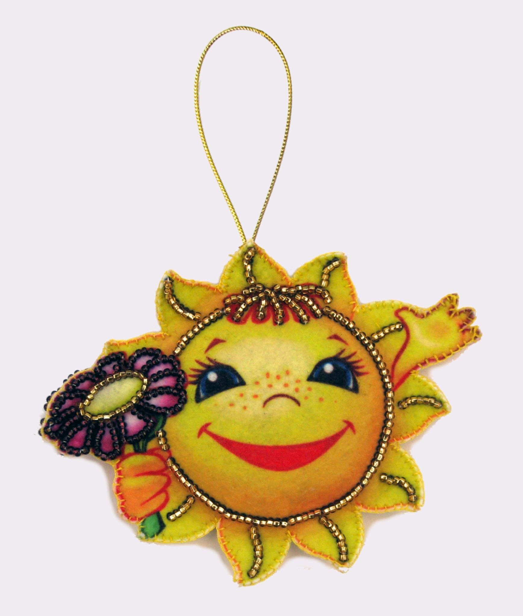 Набір для вишивання бісером BUTTERFLY F017 Сонечко 9х12 см (F017)