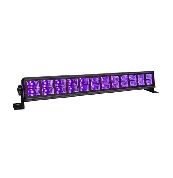 Панель светодиодная ультрафиолетовая DMX512 УФ 24LED 72 Вт 52 см (510022)