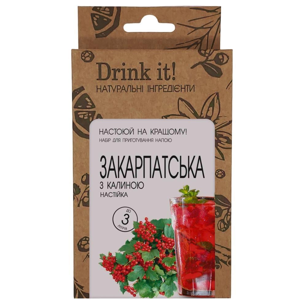 Набор для настаивания Drink it Закарпатская с калиной (16660)