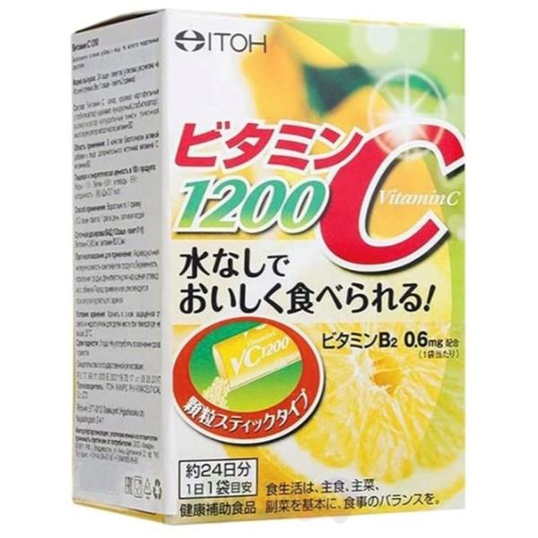 Витамин C ITOH Vitamin C 2 г 24 пакетика (000024317) Витамин C ITOH Vitamin C 2 г 24 пакетика (000024317)