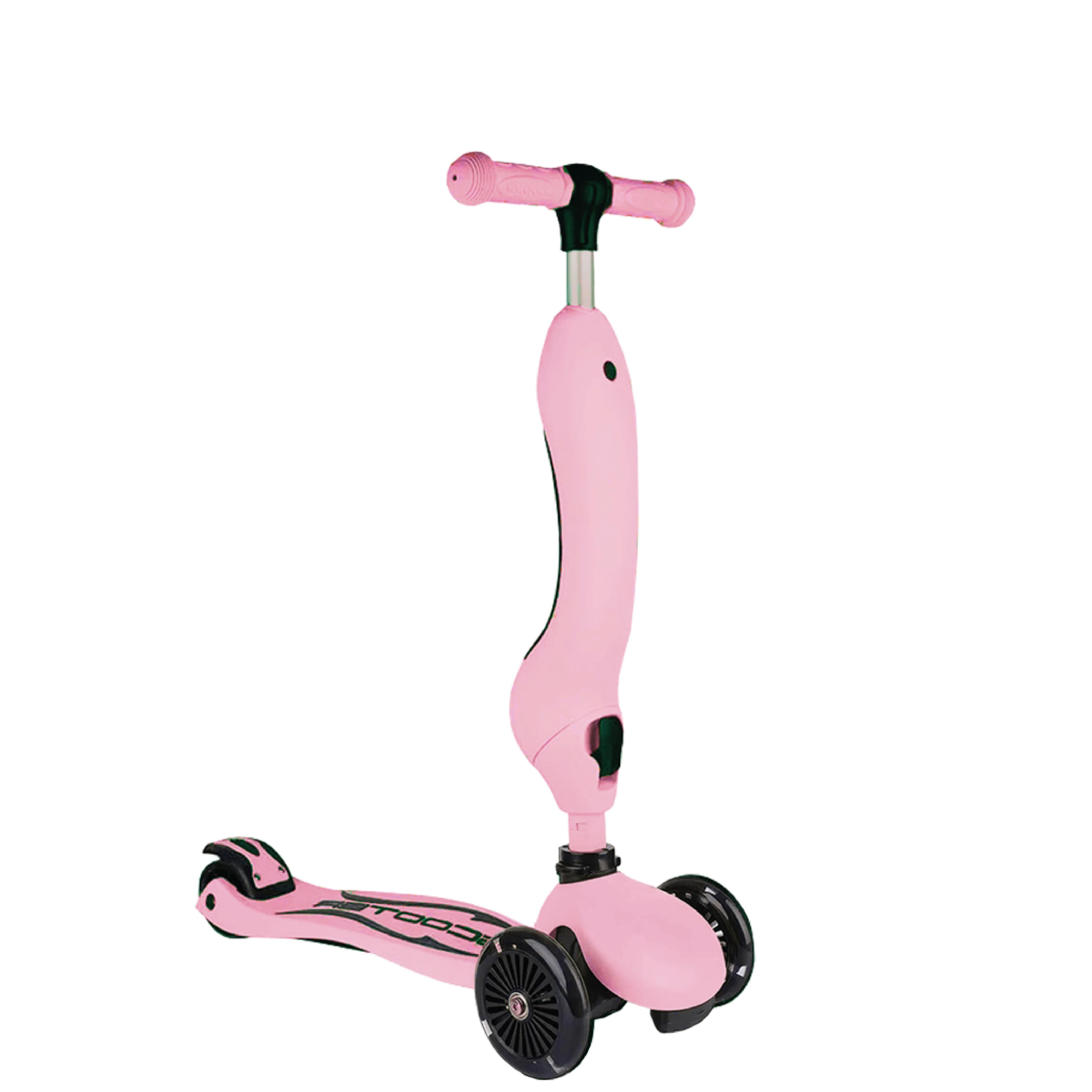 Самокат-трансформер Scooter 3в1 A1 Рожевий (ZC-2201Pink)