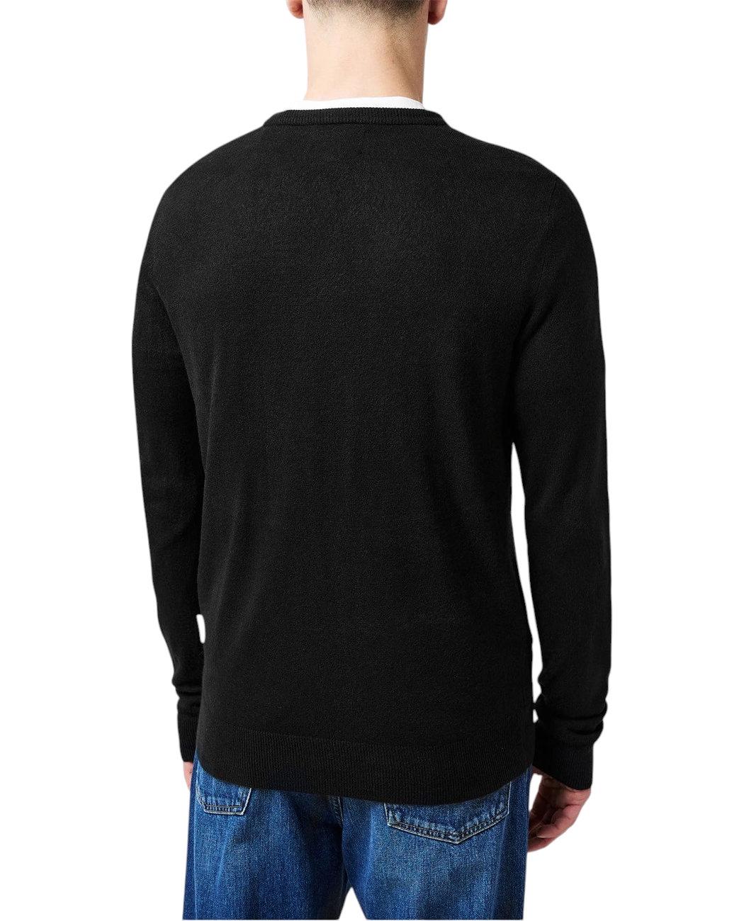 Джемпер чоловічий Lee Cooper 32416803 з довгими рукавами XL Чорний (2324168034706) - фото 7