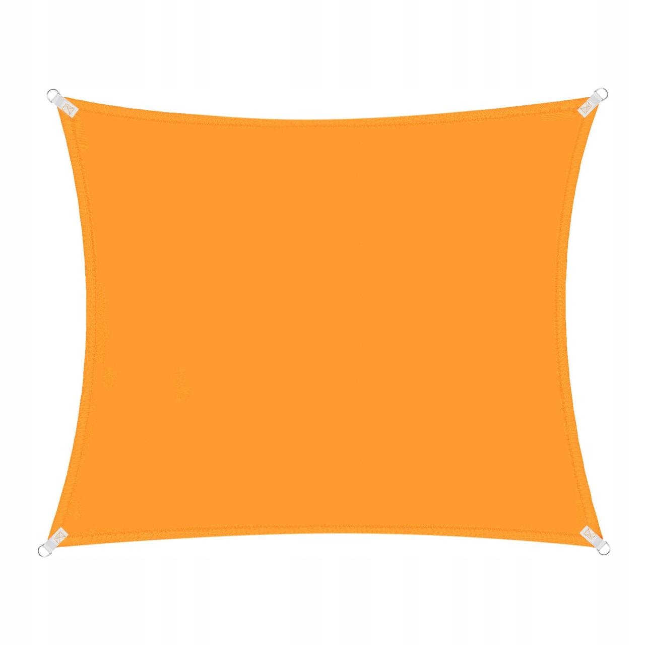 Тент-парус садовий Springos SN1027 4x4 м Orange (25550534)