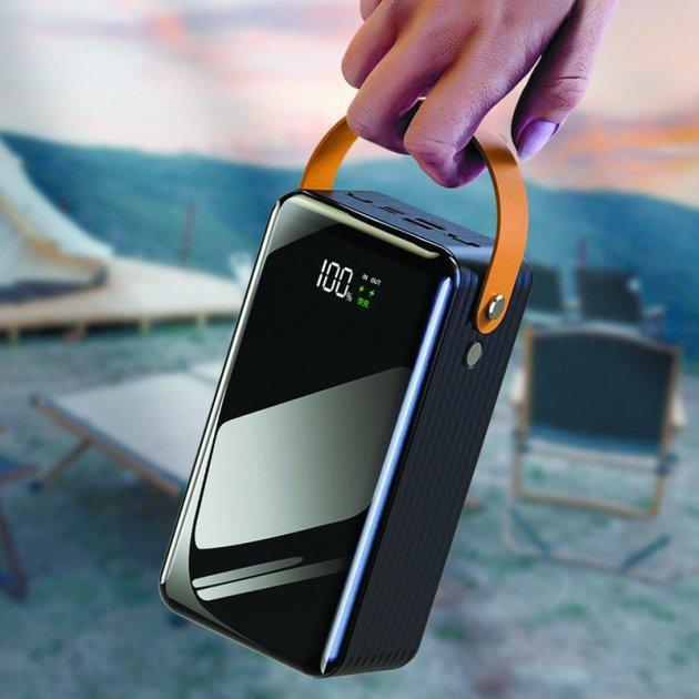 Портативная батарея внешняя Power Bank 60000 mAh с фонариком DX-103S - фото 5