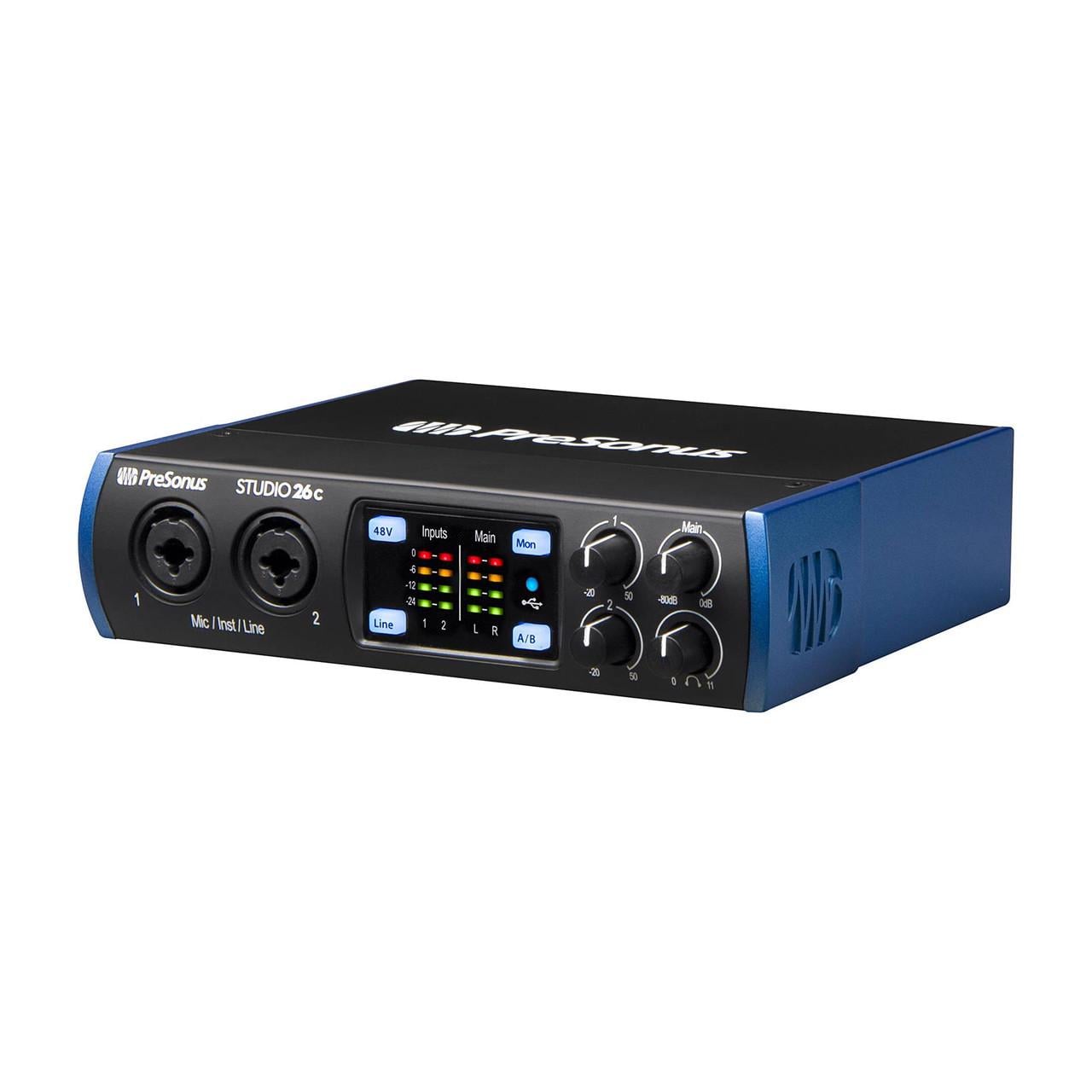 Аудіоінтерфейс USB PreSonus Studio 26c (349031) - фото 2