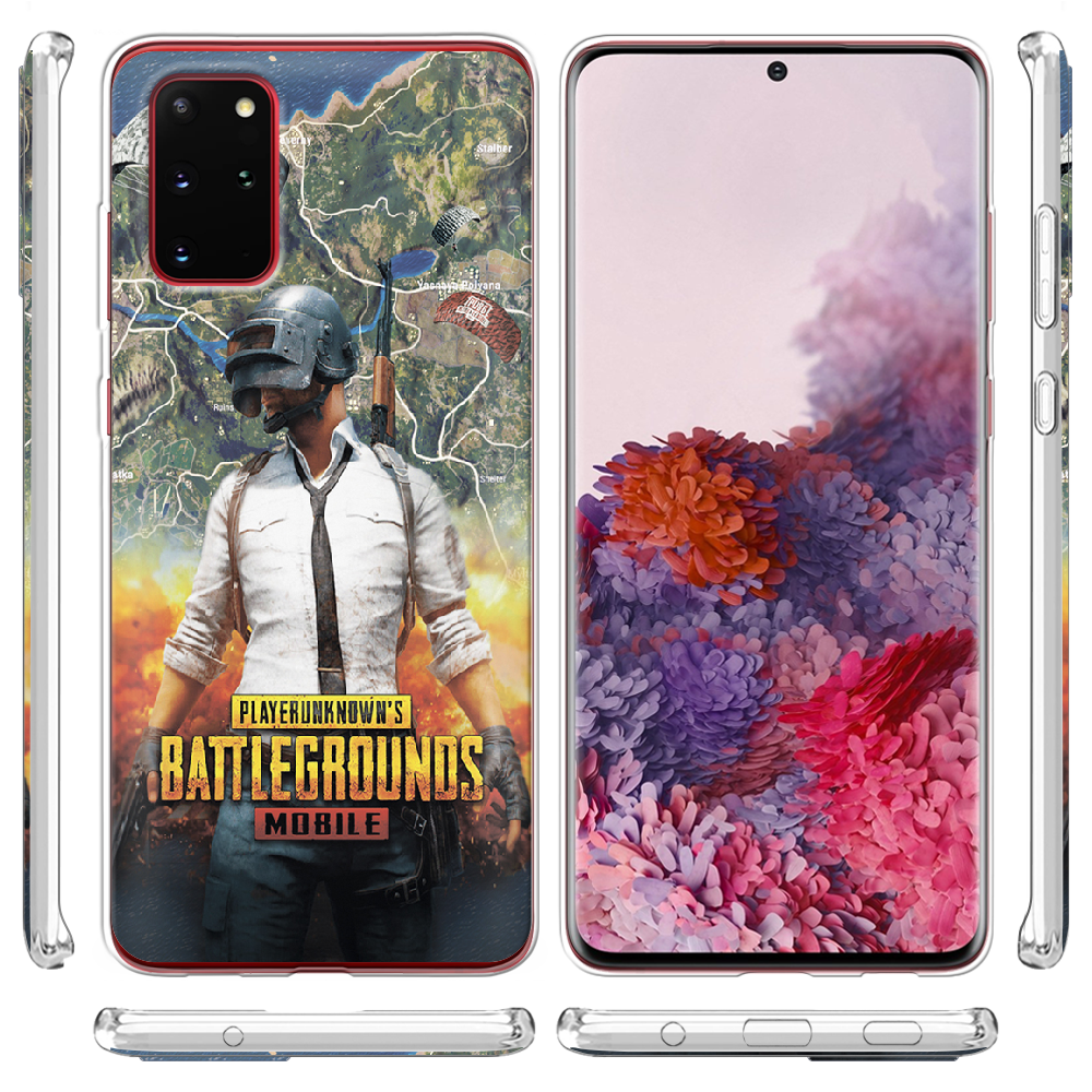 Чохол Boxface Samsung G985 Galaxy S20 Plus PUBG Mobile Прозорий силікон (38875-up2309-38874) - фото 3