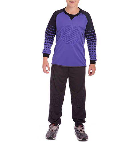 Футбольная форма вратаря детская LM7607 26 Фиолетово-черный (57429258)