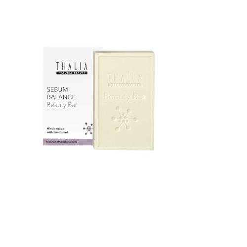 Мыло Thalia для умывания лица с ниацинамидом косметическое нормализующее 110 г (220632)