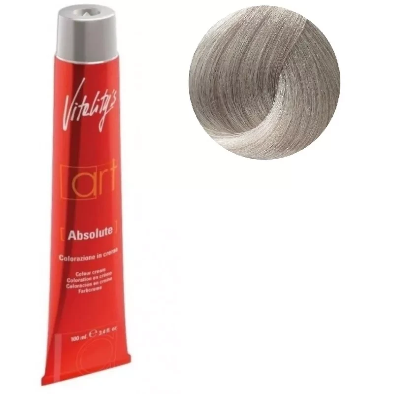 Крем-краска для волос с масляным коктейлем Vitality’s Art Absolute Hair Color Cream 111 Серебряный 100 мл