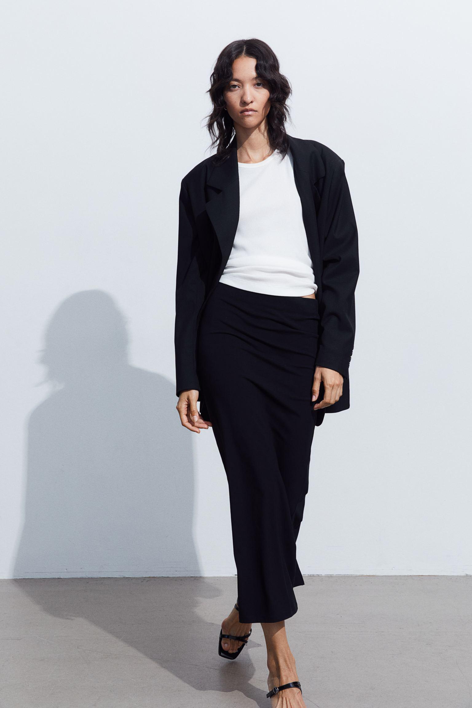 Спідниця жіноча H&M XS Чорний (XXA8091171670)