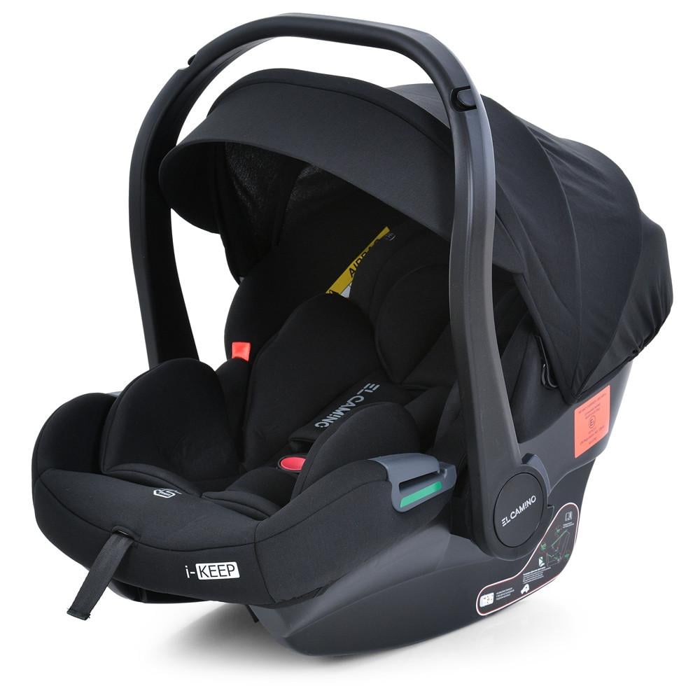 Автокресло для новорожденных El Camino ME 1186 i-KEEP i-SIZE R129 до 87 см 40-87 см Melange Jet Blaсk (2763098323) - фото 1 Автокресло для новорожденных El Camino ME 1186 i-KEEP i-SIZE R129 до 87 см 40-87 см Melange Jet Blaсk (2763098323) - фото 1