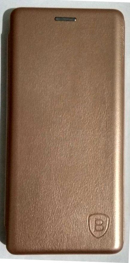 Чохол-книжка "Classy Level" для Samsung A715/A71 рожеве золото