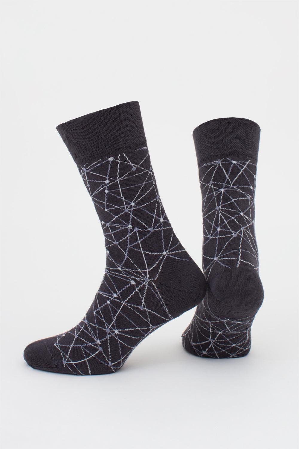 Носки мужские хлопковые Giulia MS3 BASIC 2402 р. 39/41 Grey (27068268) - фото 2 Носки мужские хлопковые Giulia MS3 BASIC 2402 р. 39/41 Grey (27068268) - фото 2