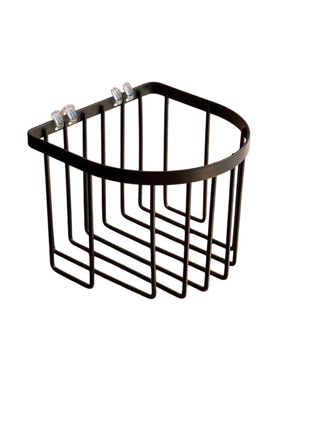 Корзина на присосках для туалетной бумаги Storage Shelf металлическая Черная (opt-16620) Корзина на присосках для туалетной бумаги Storage Shelf металлическая Черная (opt-16620)