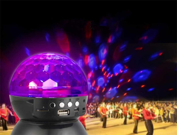 Диско-шар Charging Crystal Magic Ball Bluetooth L-740 Black (3d6c3645) - фото 5