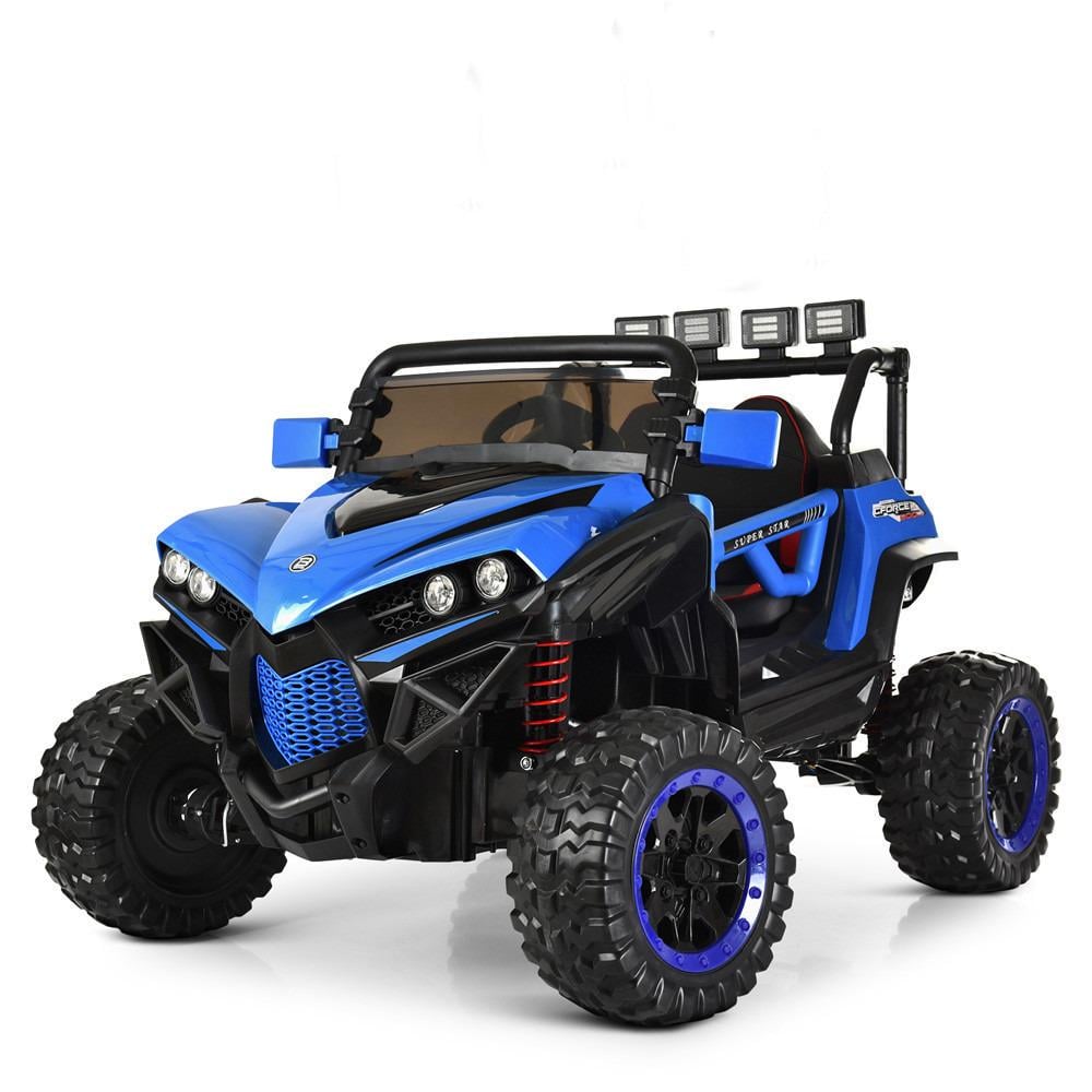 Детский электромобиль Bambi Racer Джип USB MP3 Синий (M 3804EBLR-4)