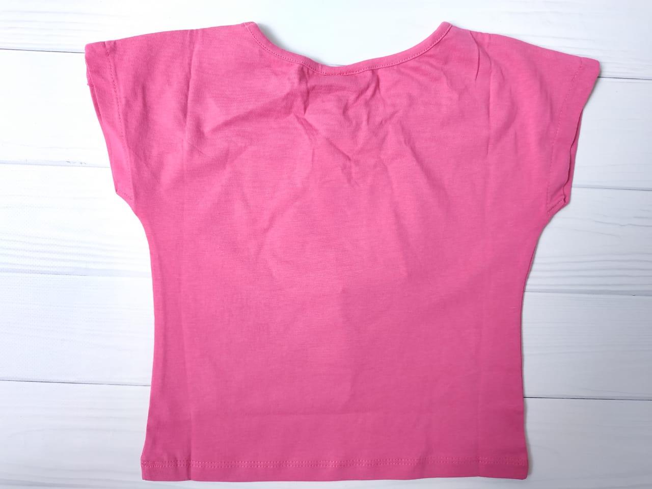 Футболка детская C&A для девочки 92 см Розовый (471456) - фото 3 Футболка детская C&A для девочки 92 см Розовый (471456) - фото 3