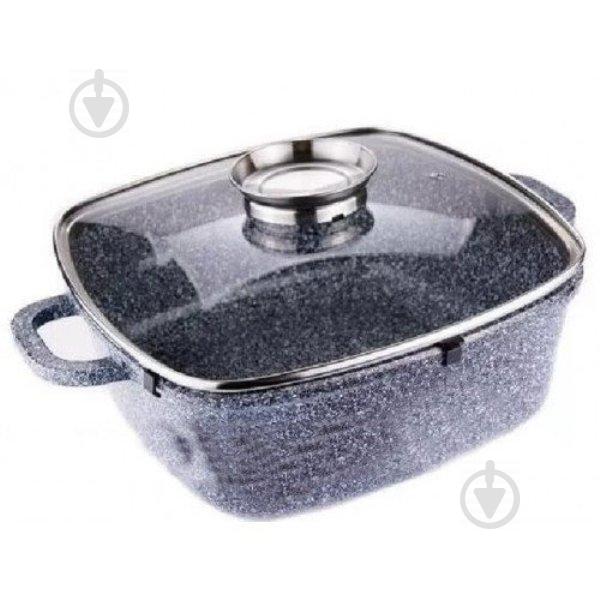 Кастрюля с крышкой Benson BN-321 5.1 л Черный (200797)