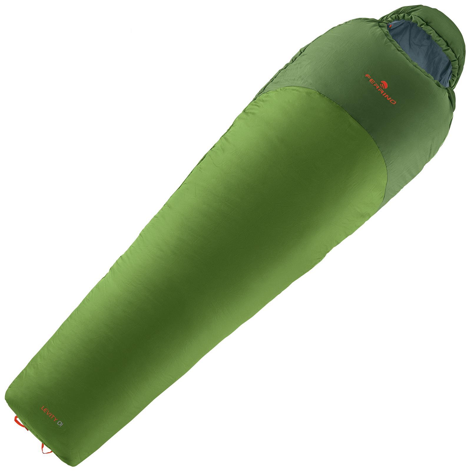 Спальний мішок Ferrino Levity 01 +7°C right Green (86601HVVD)
