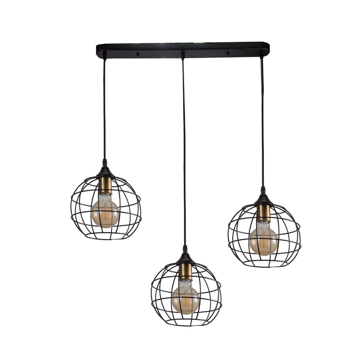 Люстра подвесная лофт Sunlight N3756/3H