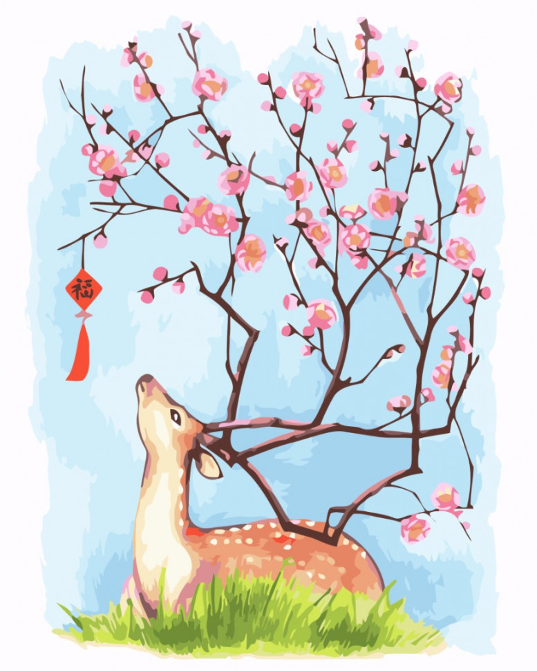 Картина по номерам Brushme Олень (GX3500) Картина по номерам Brushme Олень (GX3500)