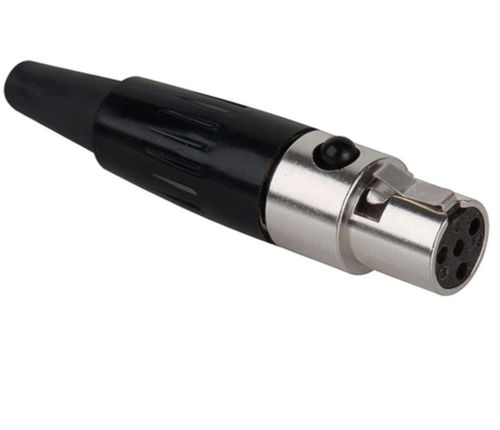 Кабельный разъем Moco SA101-4P mini XLR гнездо 4 контакта 1 шт. (000049379)