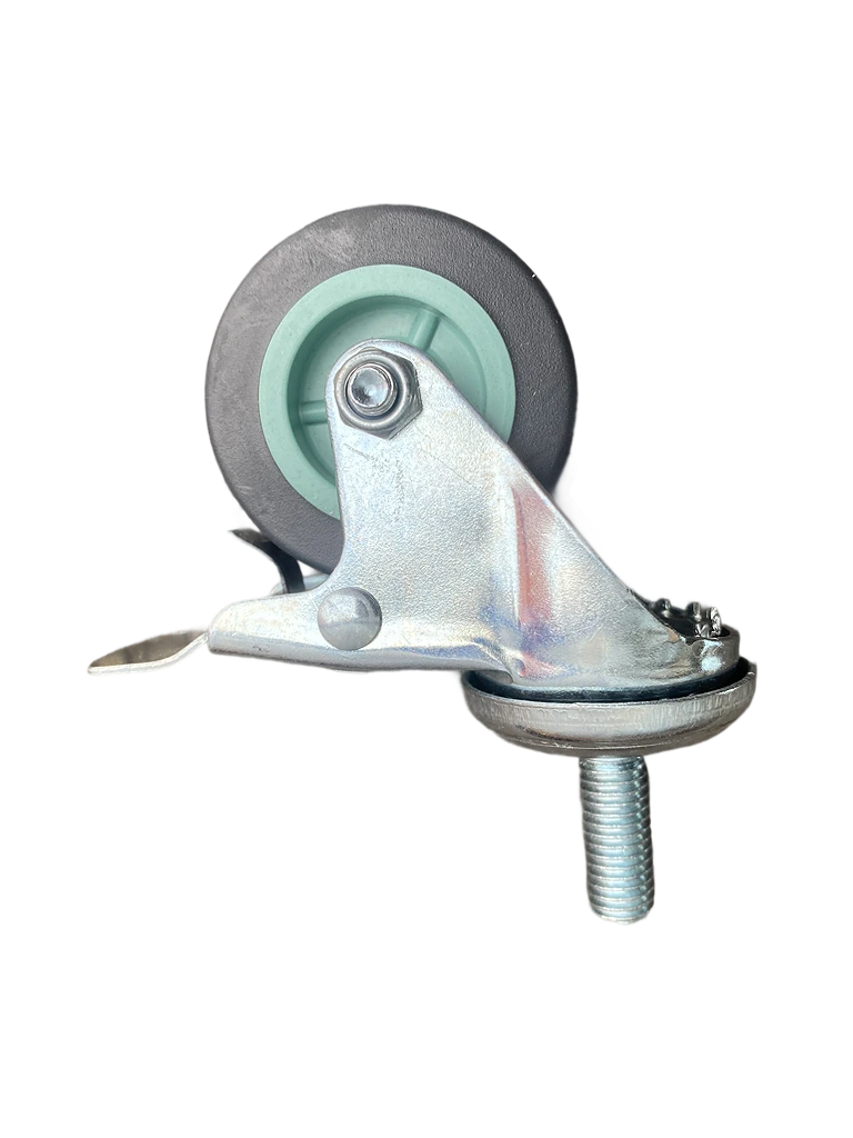 Поворотное колесо с болтом и тормозом 50 мм (1851297943)