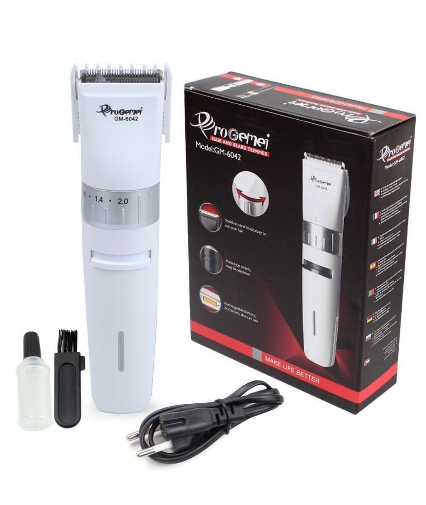 Машинка для стрижки с телескопической насадкой Gemei GM-6042 (30151116ER)