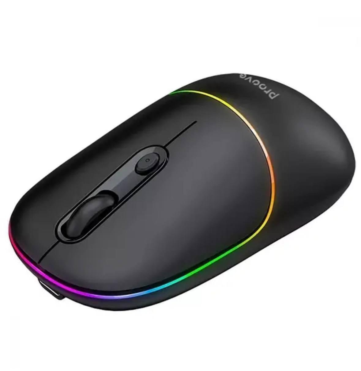 Компьютерная мышь Proove Blink с яркой RGB 2,4 ГГц BT3.0/BT5.0 (8564432) - фото 2 Компьютерная мышь Proove Blink с яркой RGB 2,4 ГГц BT3.0/BT5.0 (8564432) - фото 2