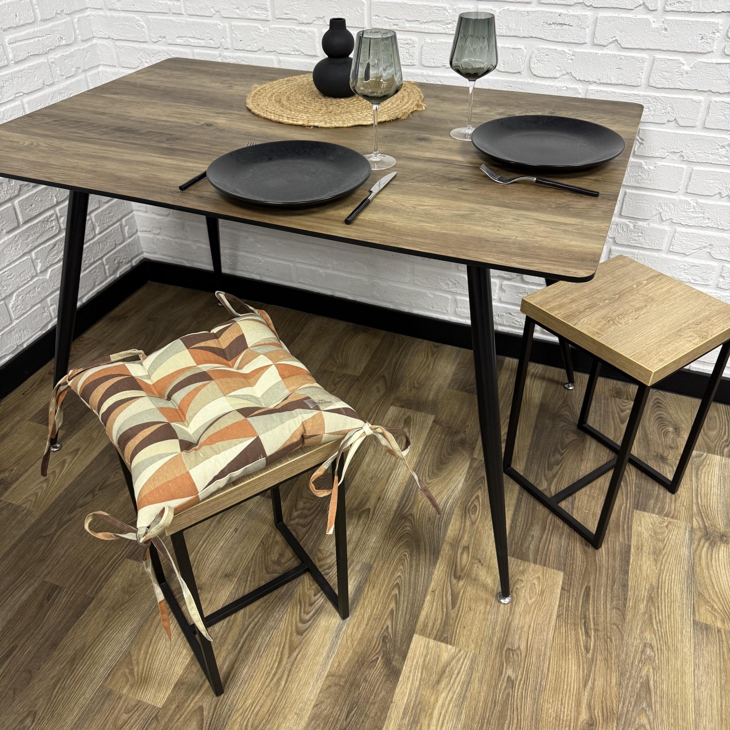 Сидушка Triangle Comfort Home на стул/кресло/садовую мебель 40х40 см
