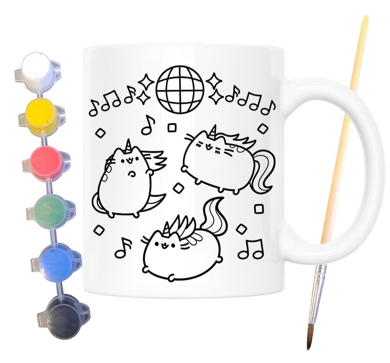 Набор для творчества Кружка-раскраска Пушин танцует (КР0243)