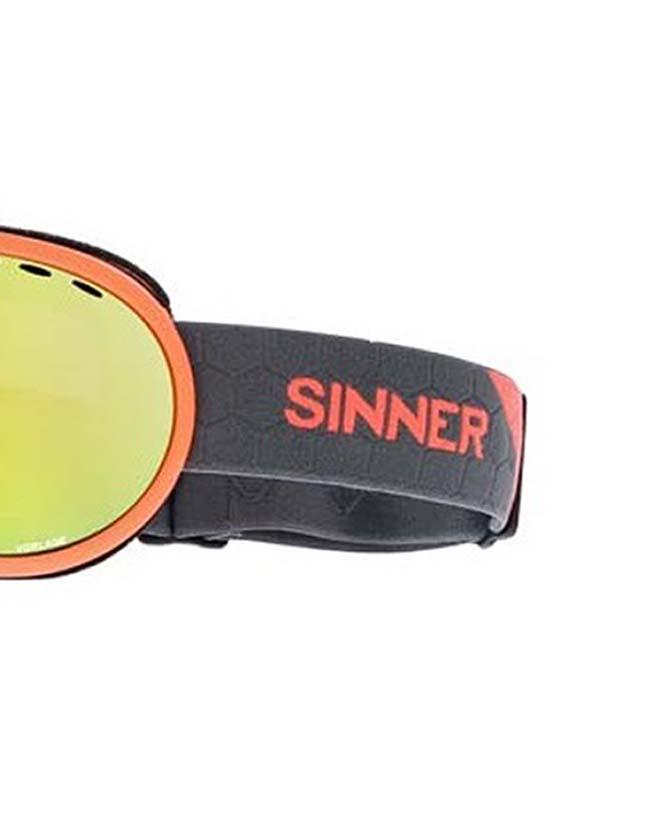 Маска гірськолижна Sinner Vorlage Medium Fit Cat.S3 Matte Neon Orange (SIGO-175-60-18) - фото 2