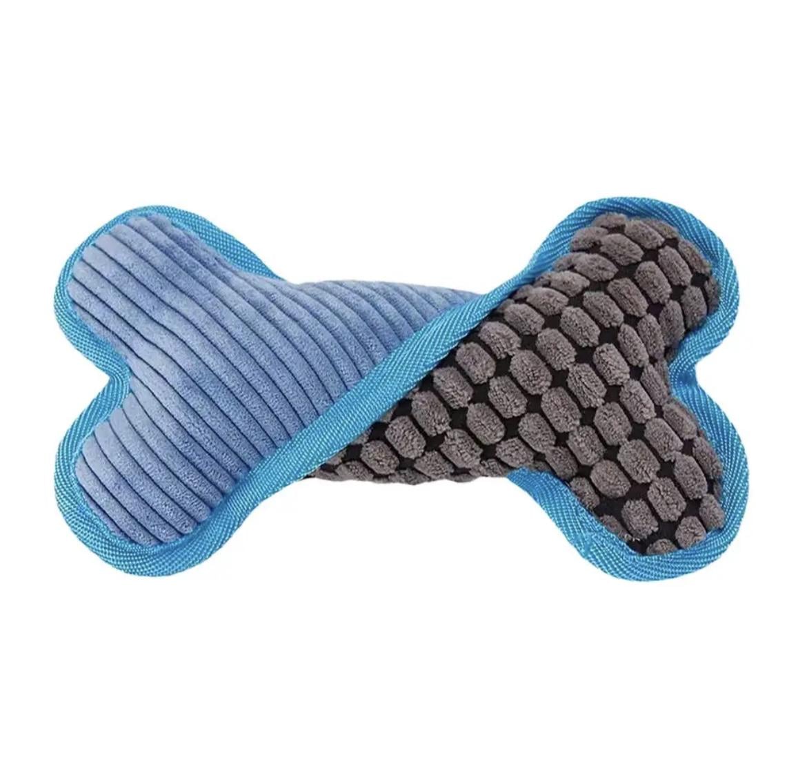 Игрушка для собак Косточка плюшевая Blue (43423)