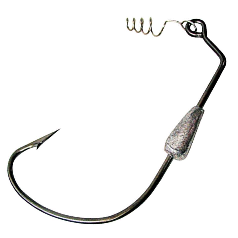 Крючок одинарный Eagle Claw Lazer Sharp L11118 Weighted Swimbait №4/0 3,5 г 3 шт. (7921)