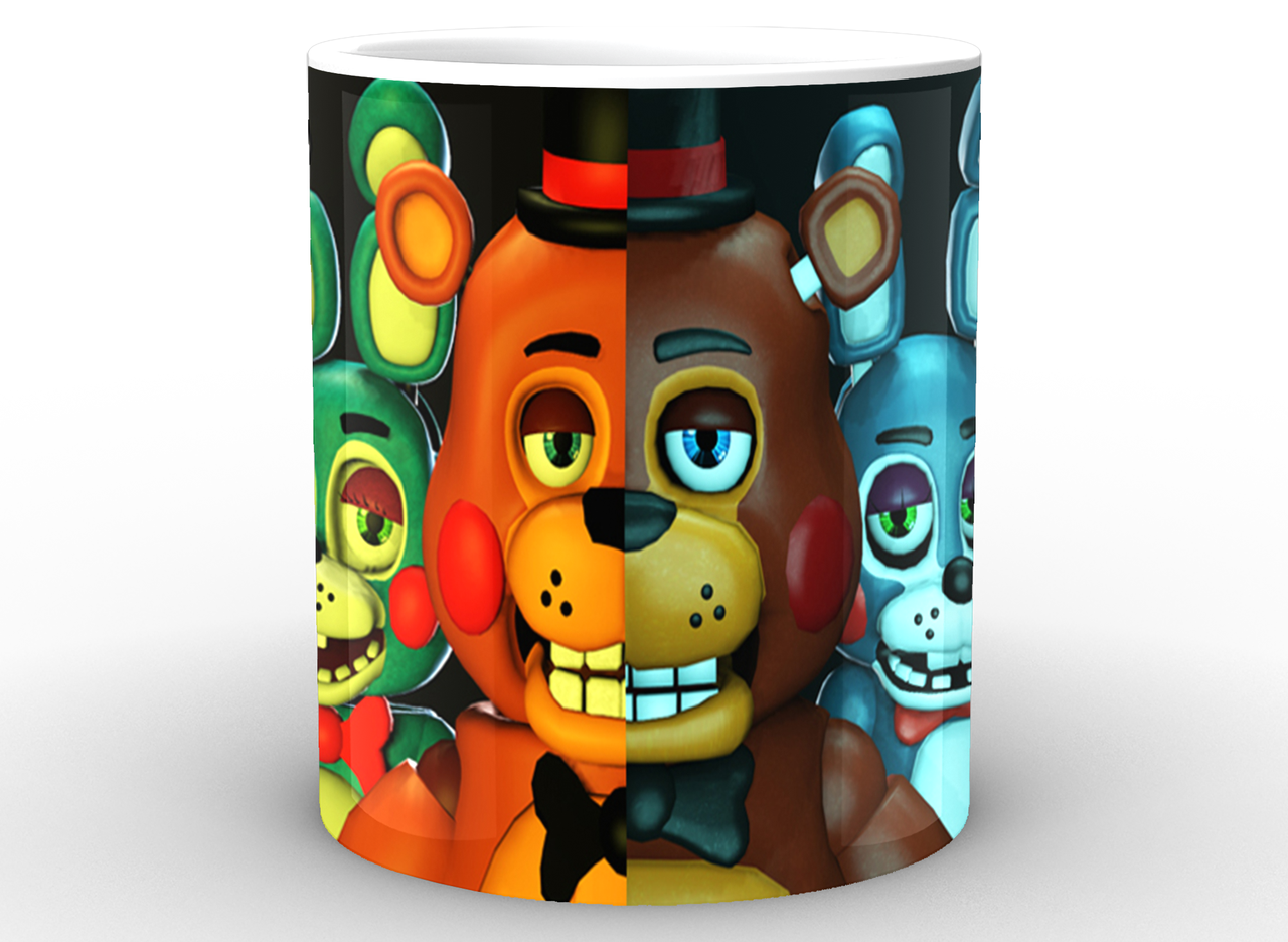 Чашка Five Nights At Freddys Пять ночей с Фредди постер FN.02.064