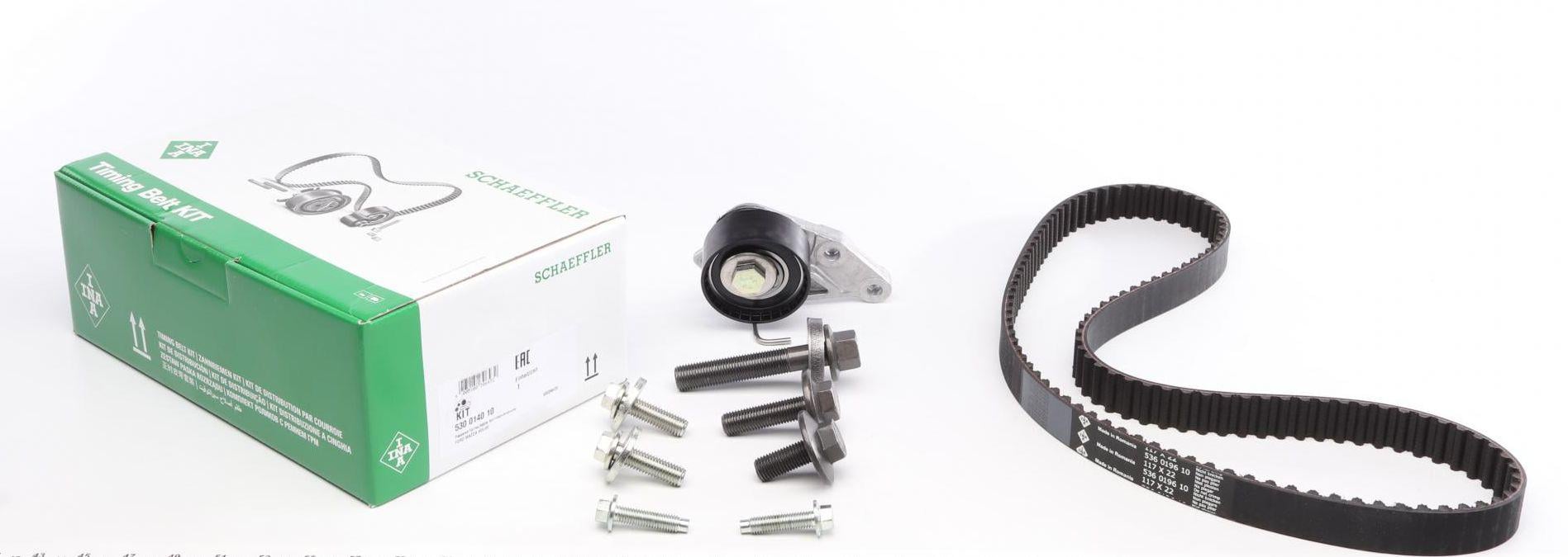 Комплект ГРМ INA Mazda II/Ford Fiesta 1.25i/1.6 16V 95- (530 0140 10)