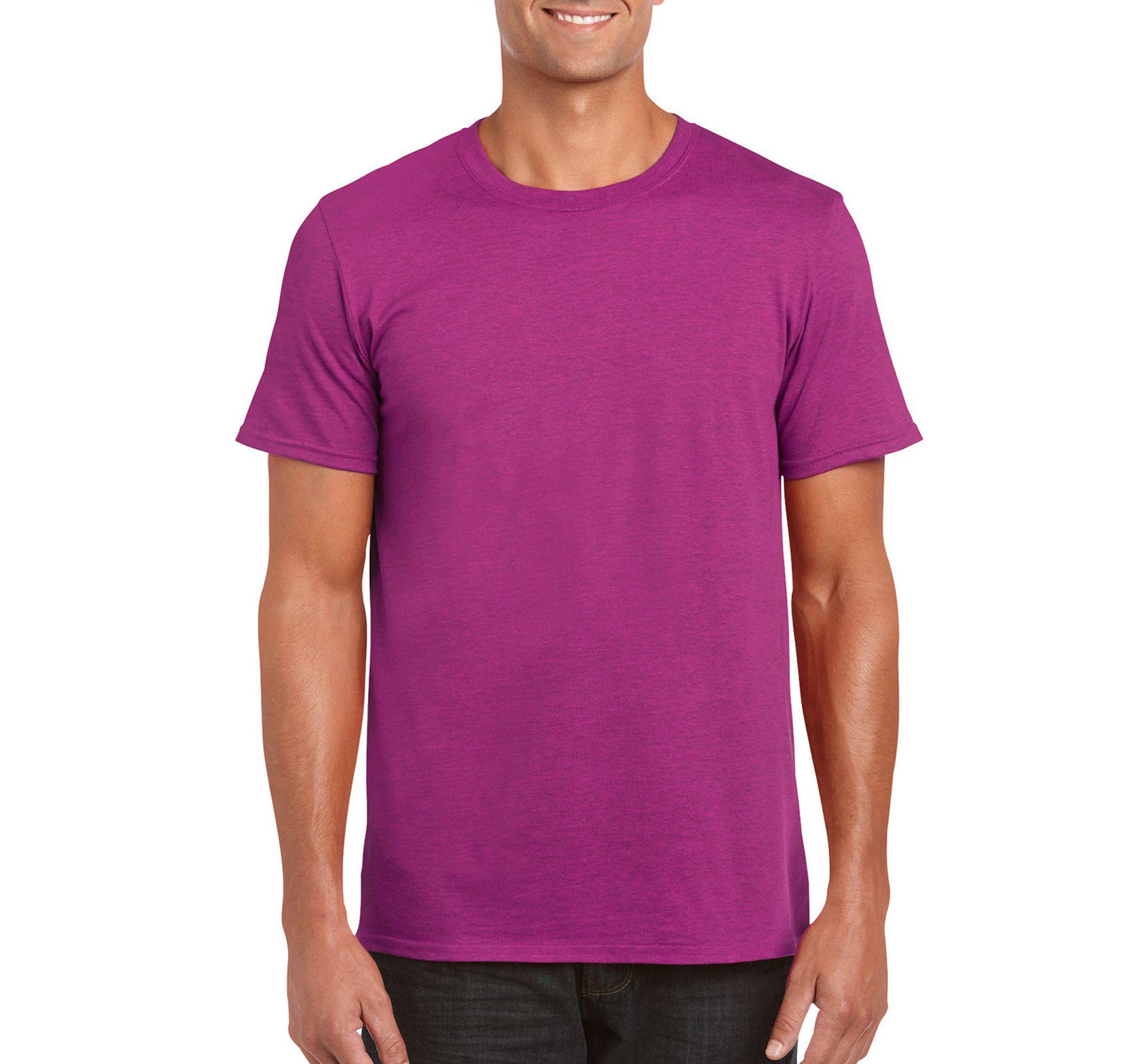 Футболка унисекс Gildan SoftStyle 153 хлопок XL Розовый (6-80-64000-227C-XL)