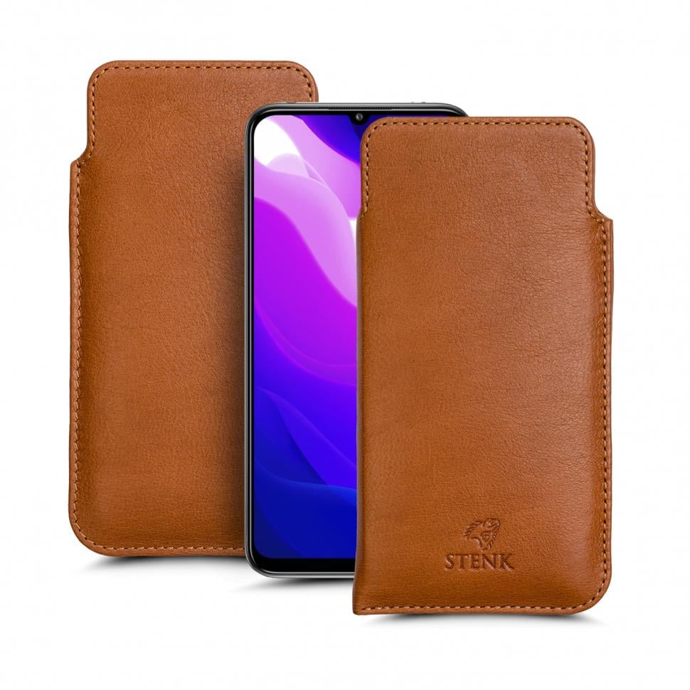 Футляр Stenk Elegance для Xiaomi Mi 10 Lite Camel (66067)