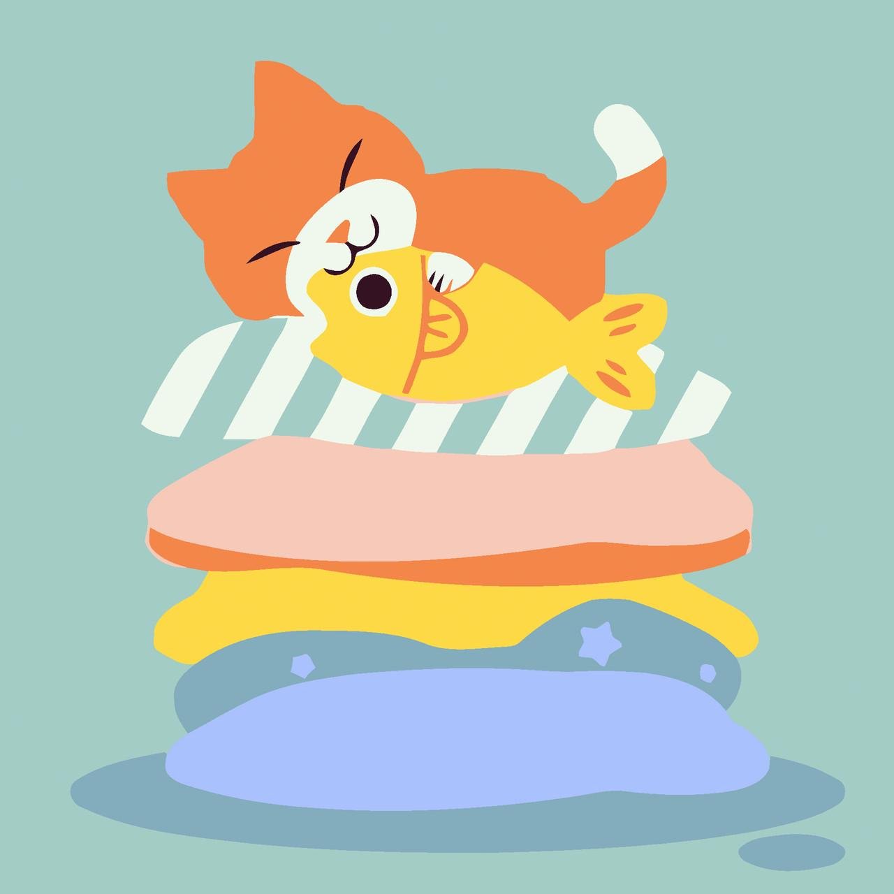 Картина за номерами Strateg Кіт на подушці з ласощами 20х20 см (HH7076) Картина за номерами Strateg Кіт на подушці з ласощами 20х20 см (HH7076)