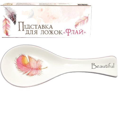 Подставка для ложек SNT Флай длина 25 см высота 2,5 см (700-01-14)