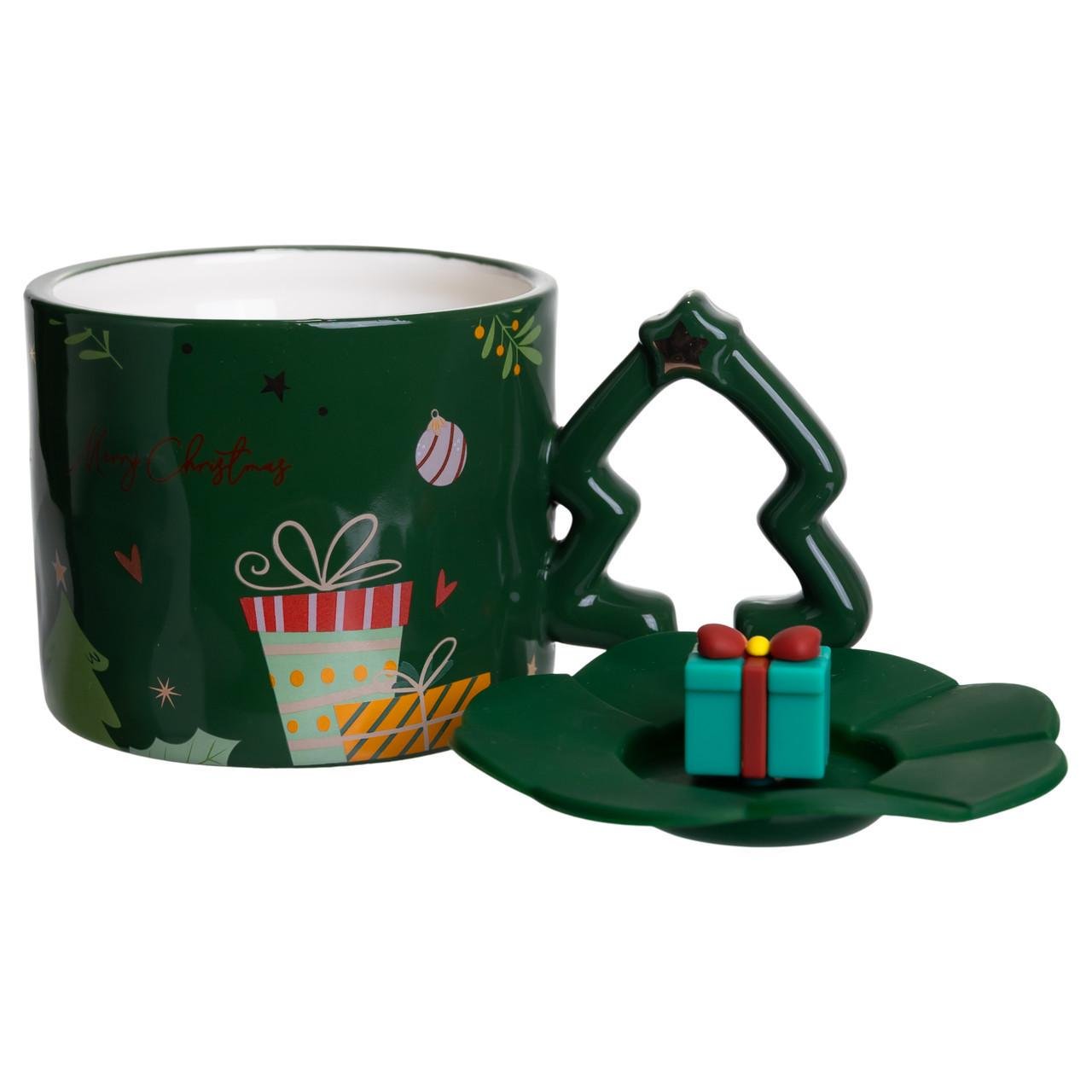 Чашка порцелянова Christmas Tree 400 мл (FM-CS-18GR) - фото 2 Чашка порцелянова Christmas Tree 400 мл (FM-CS-18GR) - фото 2