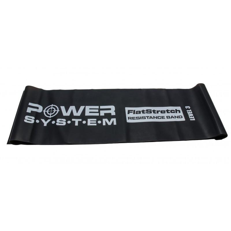 Стрічка-еспандер Power System PS-4123 Flat Stretch Band Level 3 Black