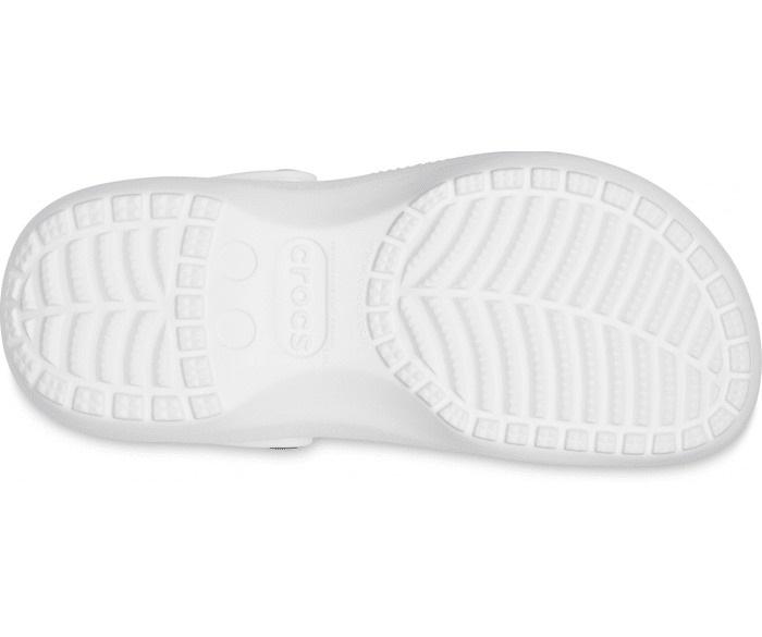 Сабо женские Crocs Classic Platform Clog M5W7 р. 37 24 см White (206750) - фото 6